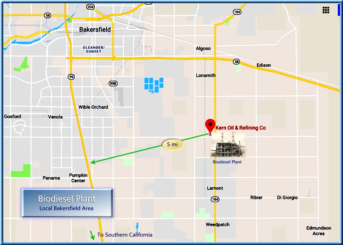 Bakersfield area map3